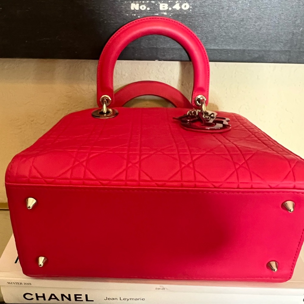 CHRISTIAN DIOR LADY DIOR BAG - Picture 7 of 13